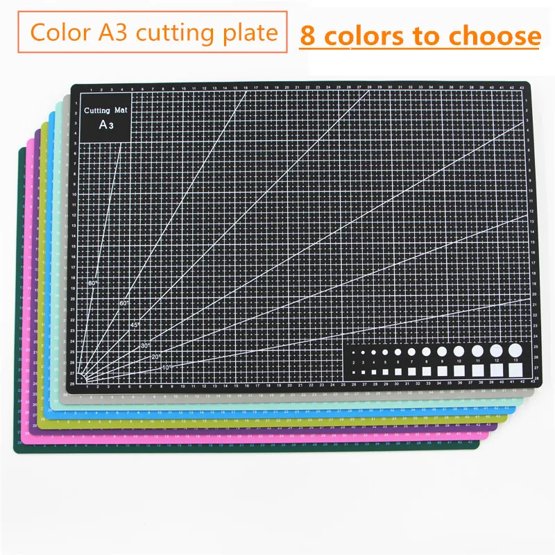 A3 A4 A5 Multifunctional PVC Cutting Mat DIY Handicraft Art Engraving Board Paper Carving Pad High Elasticity Toughness Durable