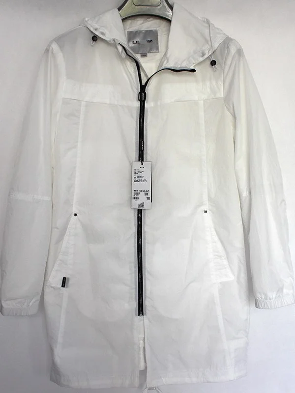 

Busin Casual Faionable Long Coat Men's Spring New Sle Q8CFY04Y Jaet Windbreaker Outerwear Sli Gentleman Trend