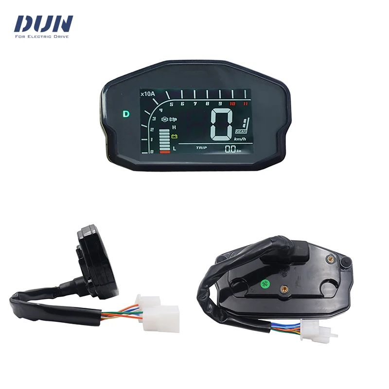New QS 138 4000W V3 Mid Drive Motor With 72V BLDC Fardriver Controller ND72680 and DKD Display Speedometer Kits