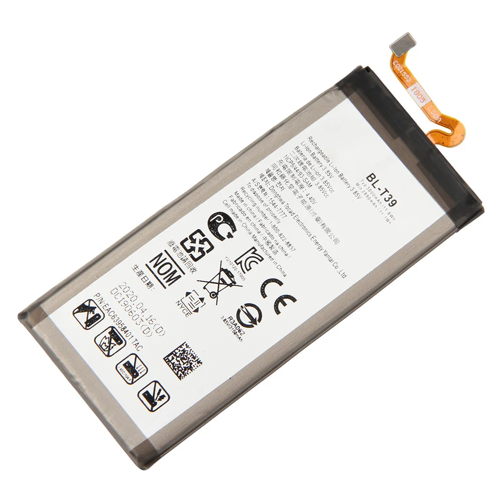 

Совершенно новый сменный аккумулятор BL-T39 для LG G7 ThinQ Q7 G710 Q7 + G7 + ThinQ LMQ610