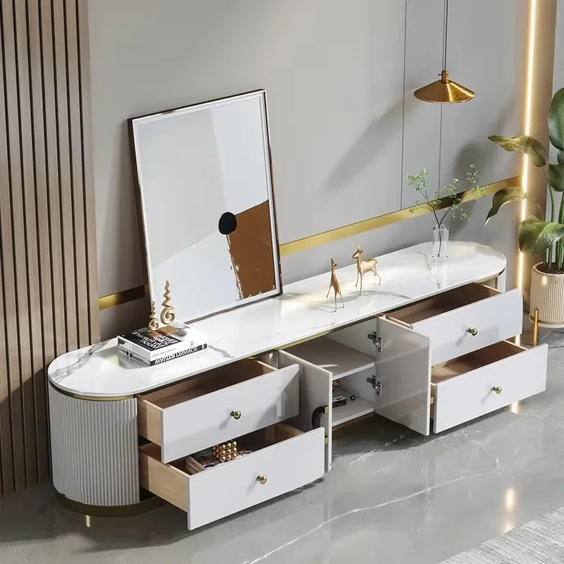 Modern Style Mueble Tv Table Television Cradle Console Table Led Tv Cabinet Living Room Armoires De Classement Home Furniture