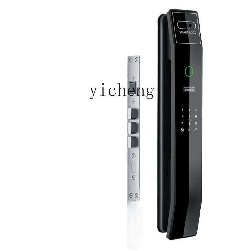 

Tqh Automatic Smart Lock Household Anti-Theft Door Face Recognition Smart Door Lock Peephole Viewer Electronic Lock