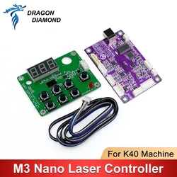 LIHUIYU M2 M3 Nano Laser Controller Mother Main Board With Dongle Control Panel DIY Engraver Cutter System 3020 3040 K40 Machine