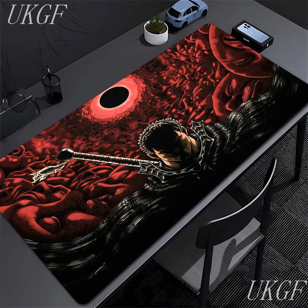 Mouse Pad Computer Gaming Accessories Varmilo Keyboard MousePad CS GO LOL Mouse Mat Berserk Guts Anime Dywan Gamer Desk Mat