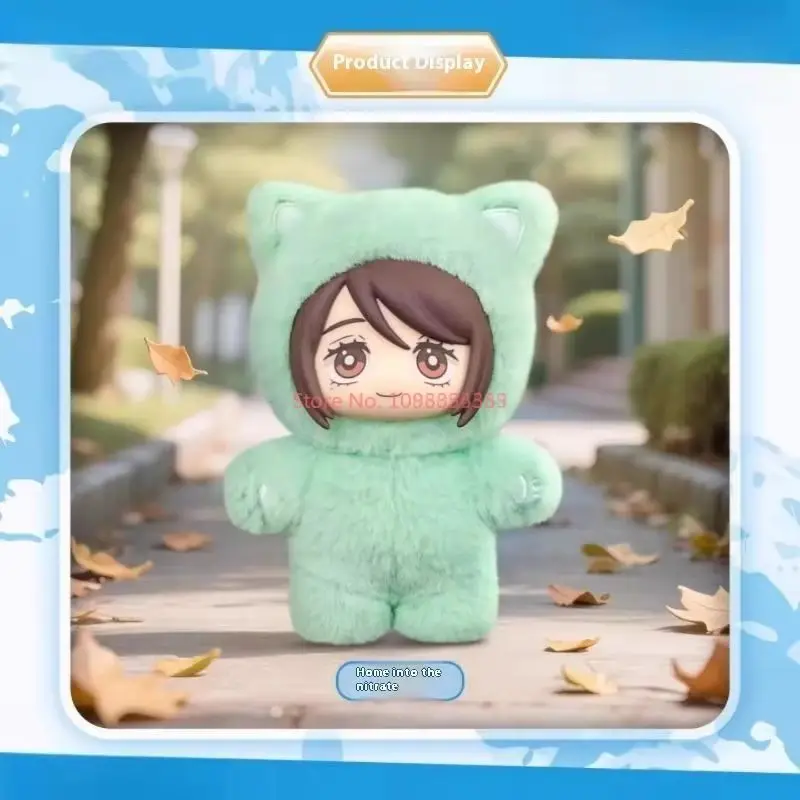 

Оригинальная коллекционная серия Jujutsu Kaisen 2: плюшевые фигурки-сюрпризы с кошачьими ушками, аниме-фигурки для декора комнаты, подарок на день рождения