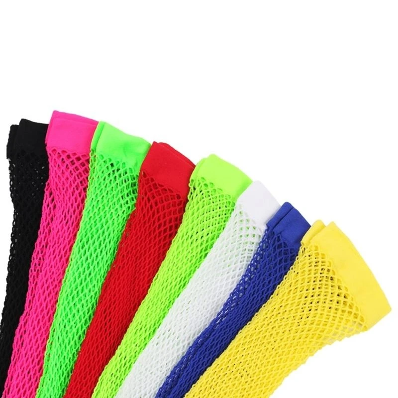 5asd hollowout guanti per i guanti braccia a tema mascherate guanti decorativi da festa guanti pesci guanti maniche bracciali