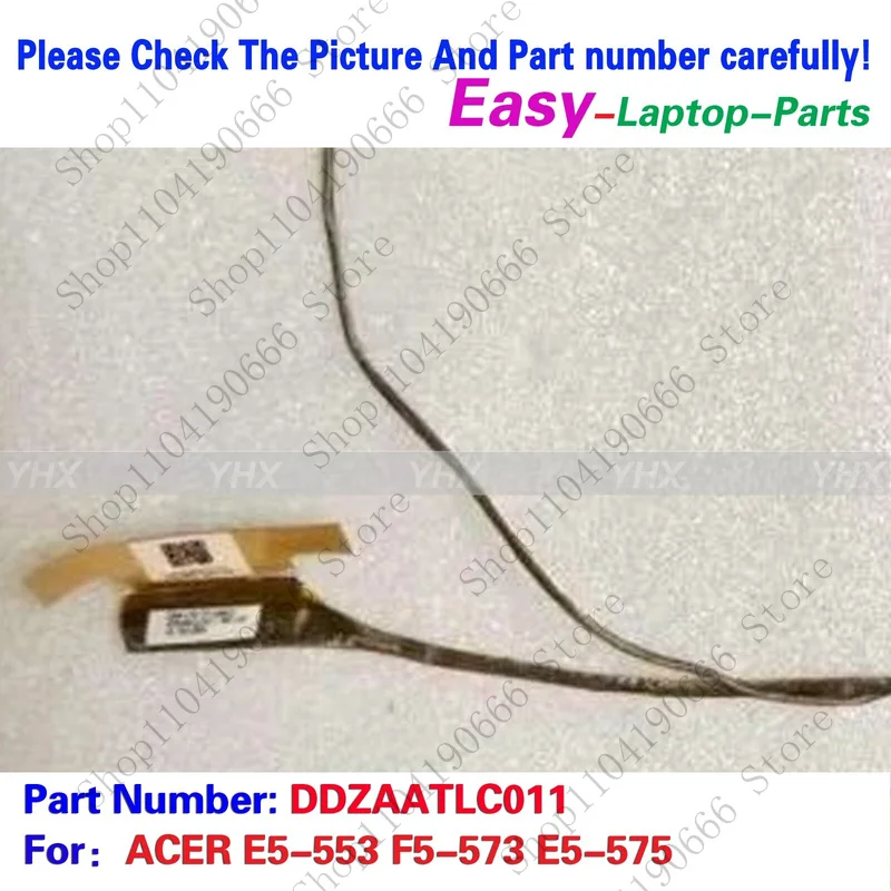 ++Notebook computer components New For ACER E5-553 F5-573 E5-575 EDP CABLE TOUCH 40PIN DDZAATLC011.++