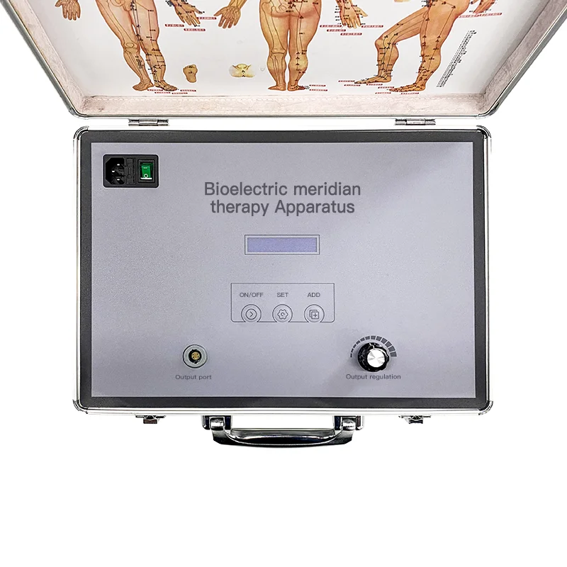 Portable Home Use Neural Stimulator Microcurrent Bioelectric Acupuncture MoxibustionTherapy Body Pain Massage Machine