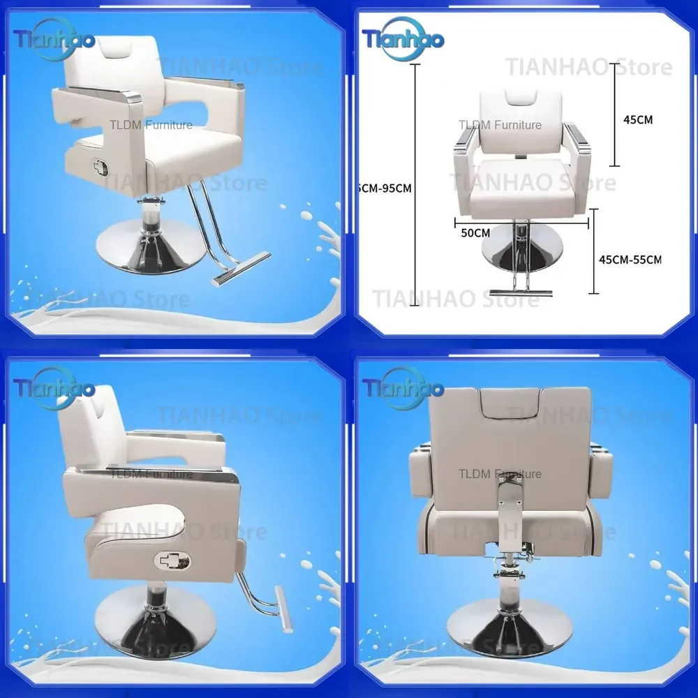 Professional Modern Barber Chair for Salon Furniture Comfortable Simple Beauty Salon Equipment Poltrona Da Barbiere