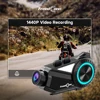 Freedconn R3 Pro Group Helmet Bluetooth Headset Intercom DVR Dash Cam WiFi Video Recorder 1440P APP Music FM for Motorcycle 4