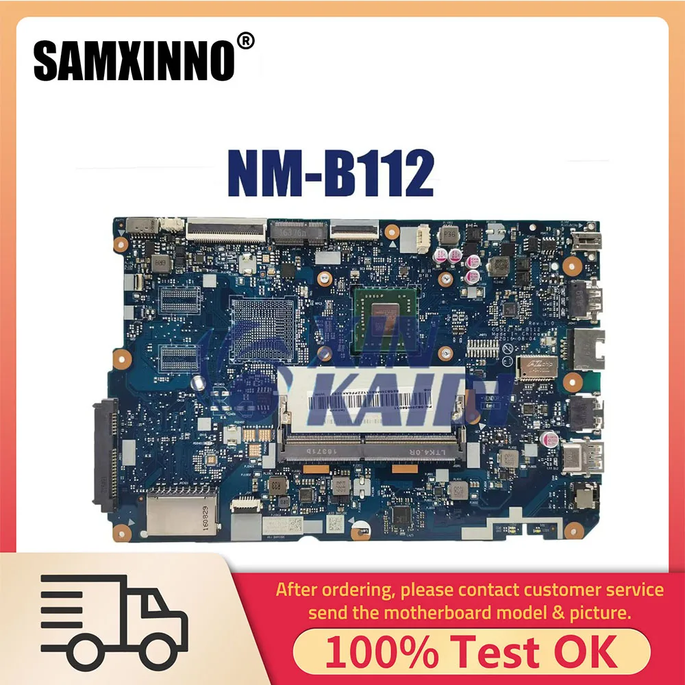 Notebook Mainboard For Lenovo IdeaPad 110-15AST NM-B112 Laptop Motherboard With AMD A9-9400 CPU DDR4 100% Fully Tested