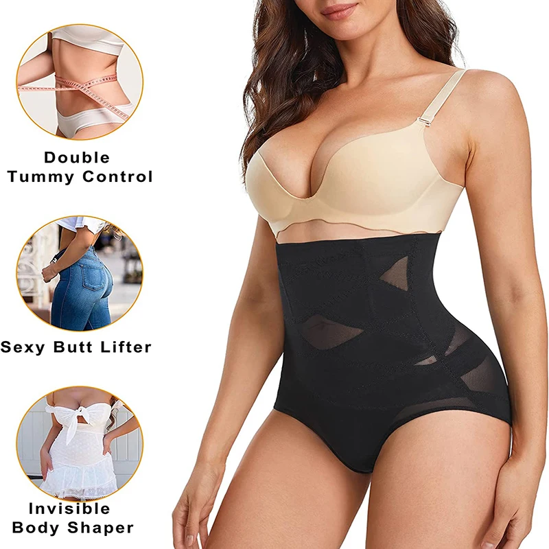 Sexy Body Shaper Briefs Butt Lifter Women Shapewear Tummy Control Female High Waist Trainer Body Shaper Panties Corset Abdomen image 4
