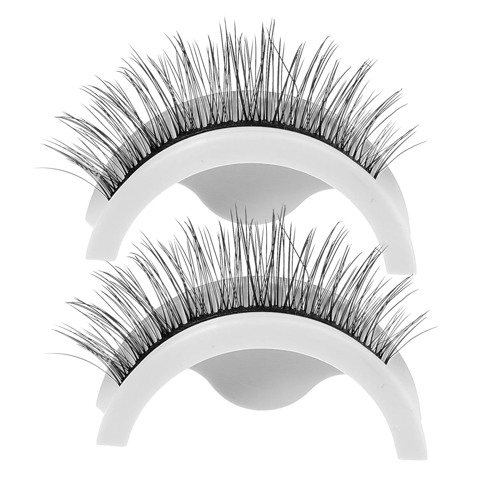 

1Pair Self-Adhesive False Eyelashes Handmade Extension Lashes Party Makeup Eye Decors Fake Eyelashes