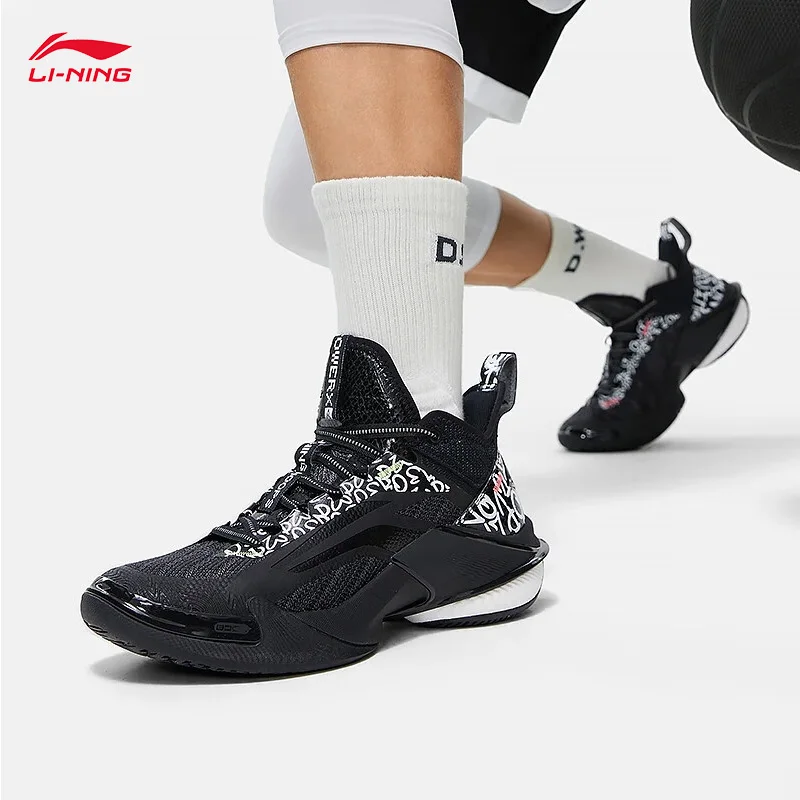 LI-NING Power X Heren Basketbalschoenen Voering Professionele Kussen Sportschoenen ABAU017 ABAT089