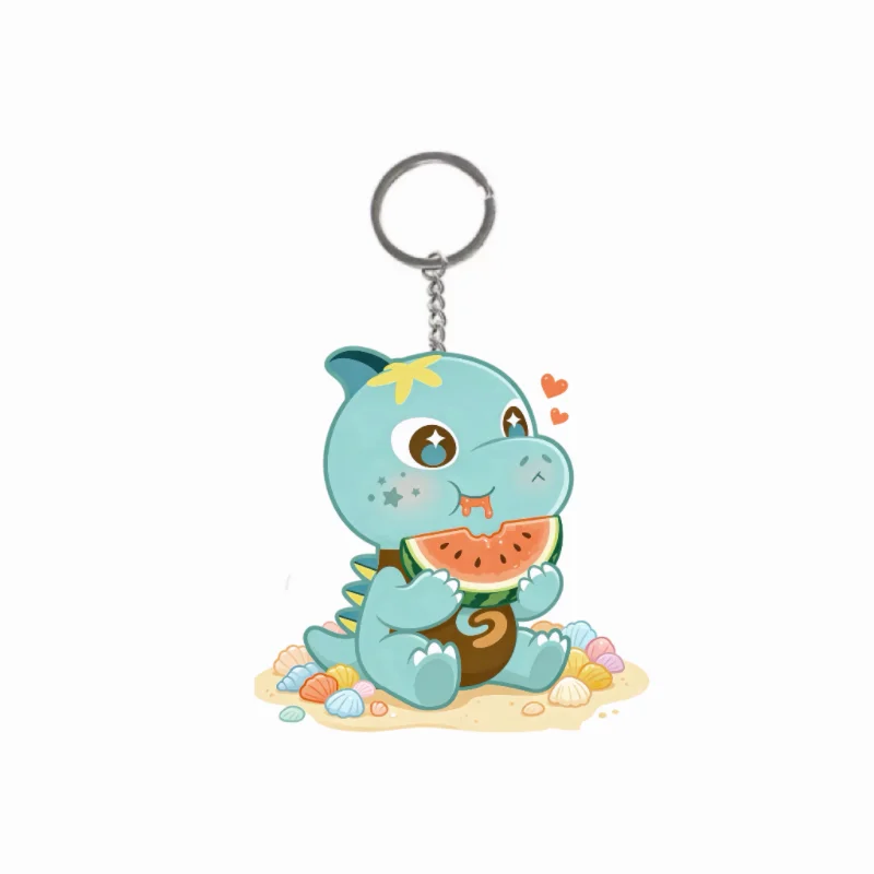 Rexxa Surfjava Patchara Silapasoonthorn Bhobdhama Hansa Q Version Double-sided Print Keychain GMMTV Mascot Bag Hanging Pendants