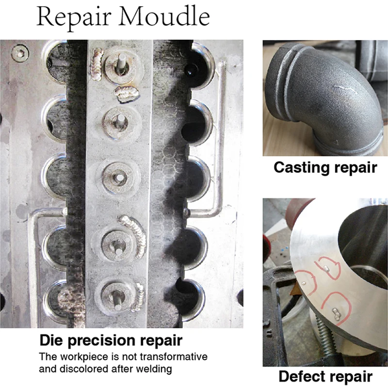 TLF sin calefacción sin transformación piezas de aluminio reparación mano Tig arco Micro máquina de soldadura por plasma