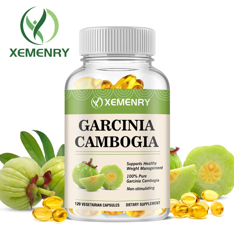

Garcinia Cambogia Capsules - Supports Digestive Health, Promotes Energy Production, Healthy Weight Management, Boosts Immunity