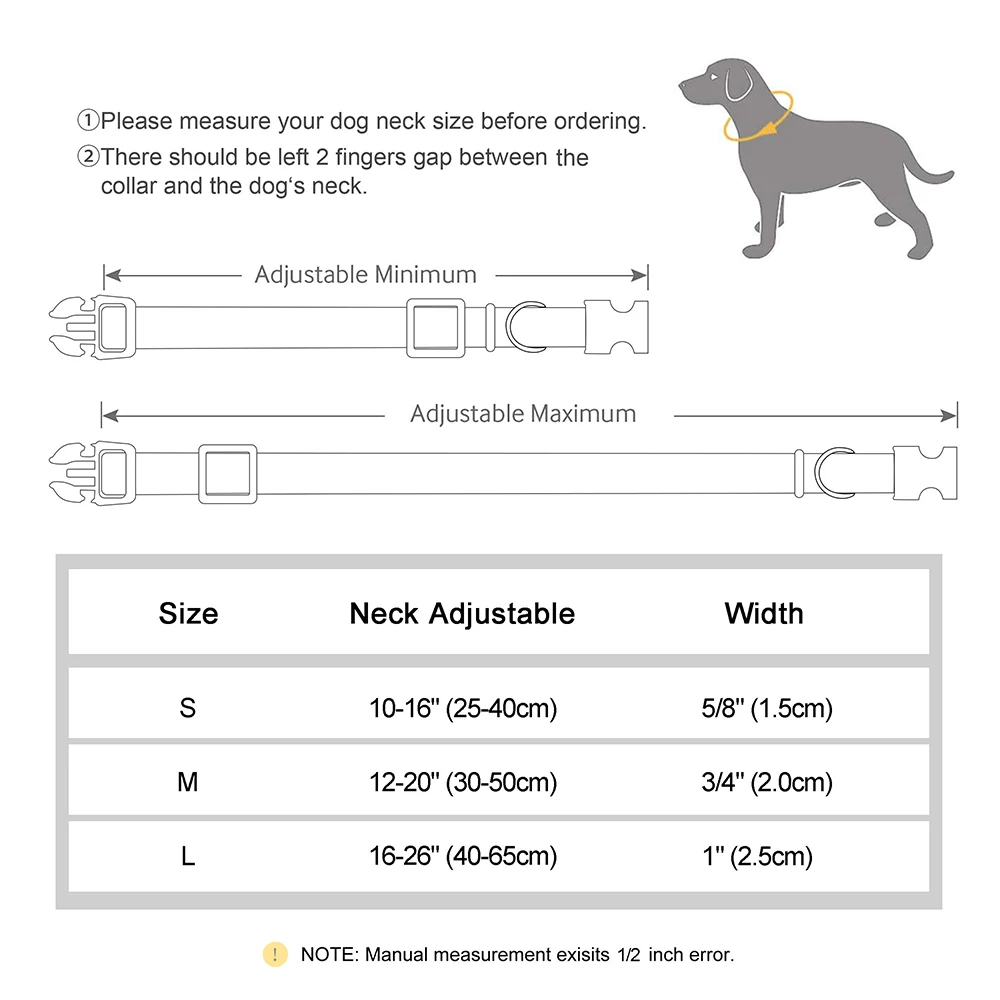 Waterproof PVC Pet Dog Collar Anti Dirty Easy To Clean Dog Rubber Collars For Small Medium Large Dogs Cats Pet Accessories