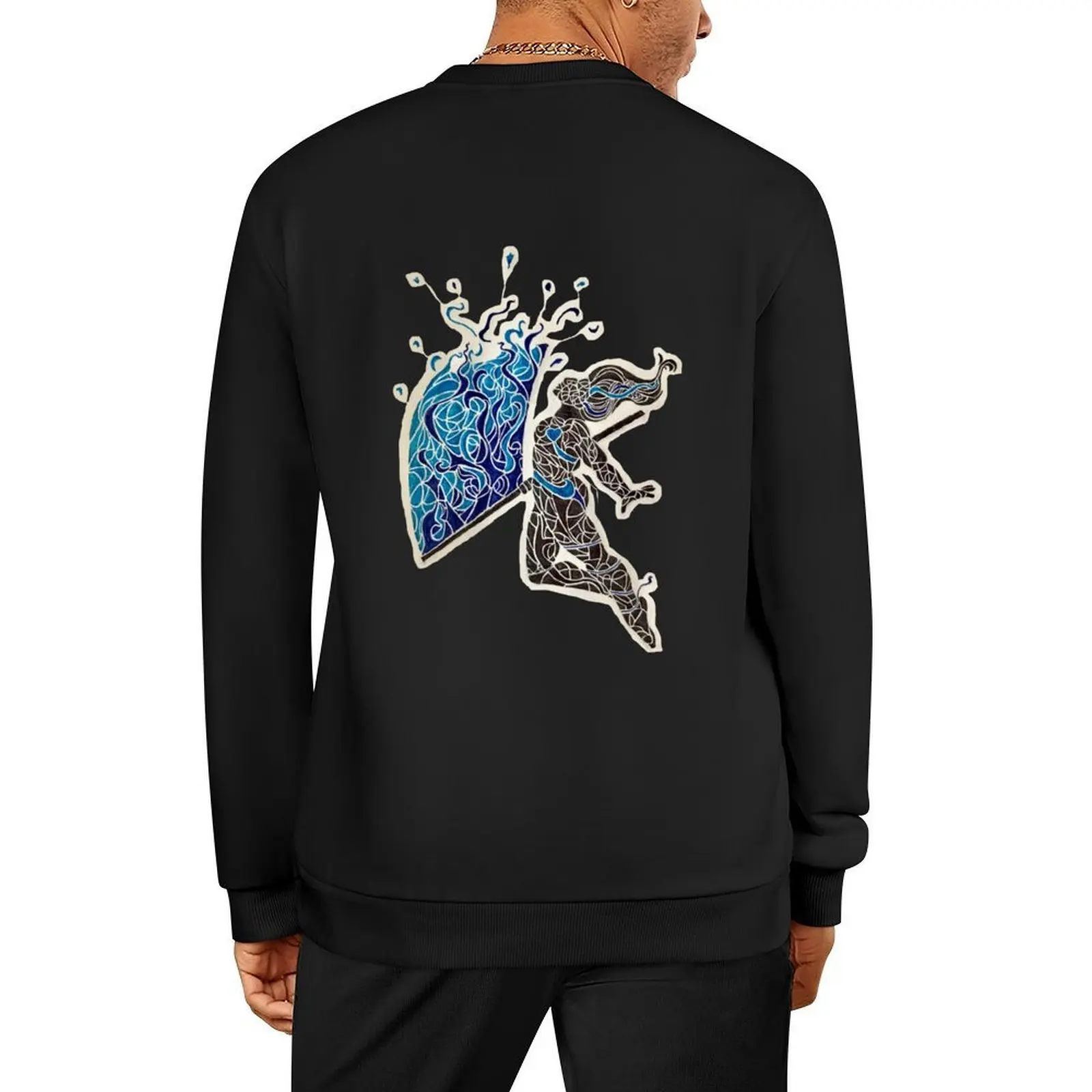 

Creating a Flow (Guard Girl) Pullover japanese style men's coat autumn clothes men wear men's sweatshirt