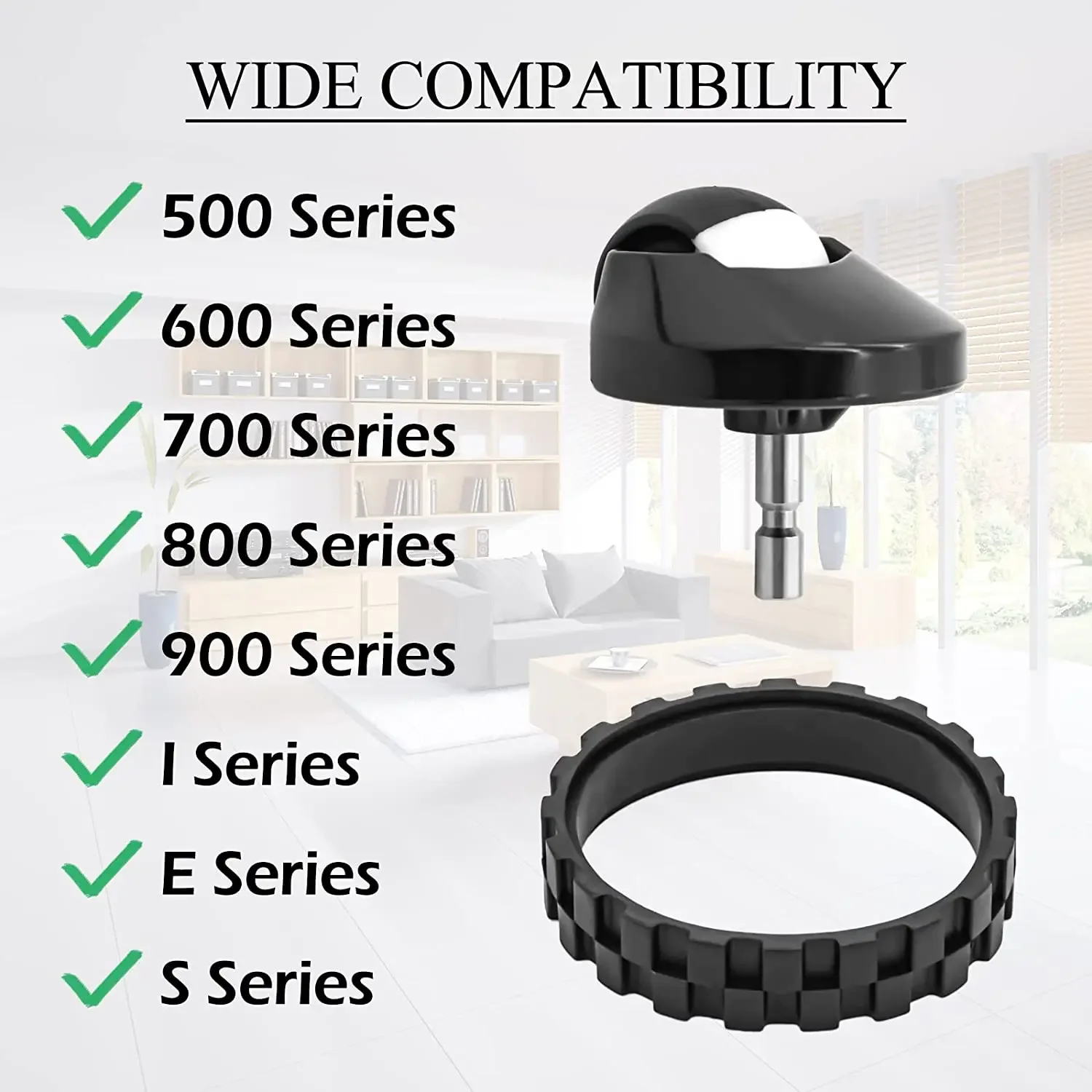 عجلة أمامية مانعة للانزلاق لـ irobot roomba ، ملحقات بديلة لـ i7 ، 5 ، e6 ، عجلة ، من من من من الخارج ، من من من الخارج ، من من الخارج ، ومن الخارج