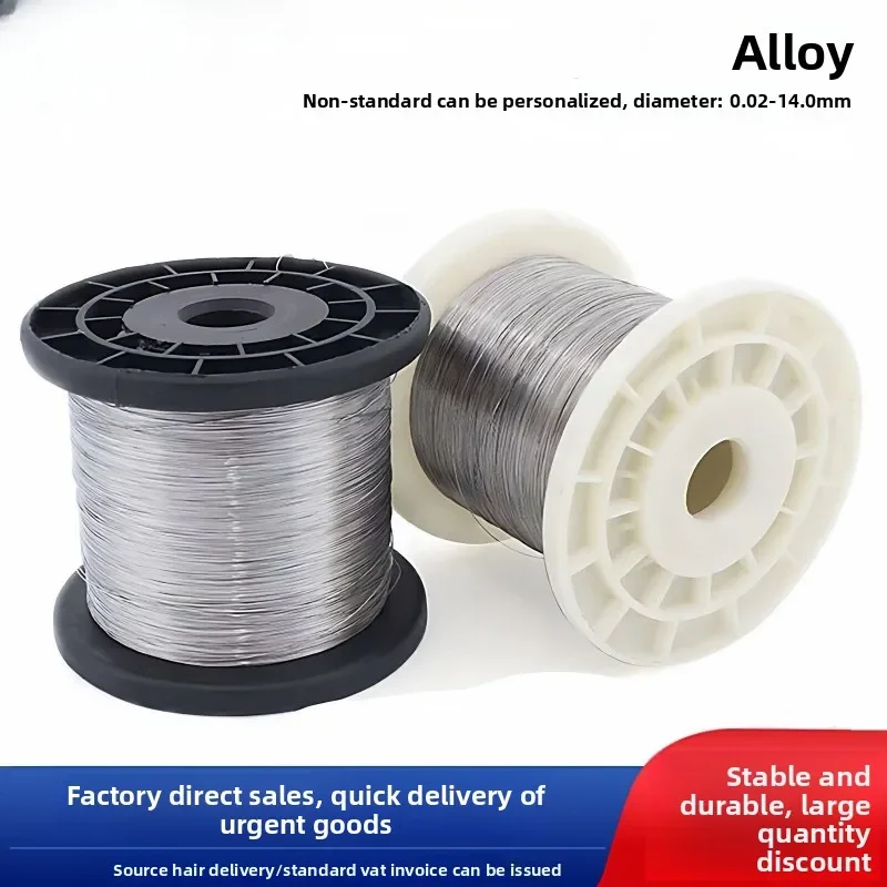 Copper‑Nickel Alloy Wire N04400 Ni68Cu28 NiCu‑7, High Corrosion Resistance