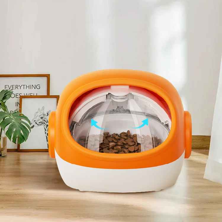 Alimentador plástico respetuoso del medio ambiente del gato del alimentador animal doméstico del microchip RFID personalizable del OEM para la fuente de alimentación cargada de alimentos húmedos