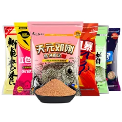Fishing Bait Package Series 400g Tianyuan Fishing Bait Powder Bait Outdoor Fishing Leisure Fishing Dough Bait Special for Lake Reservoir Pond Fish