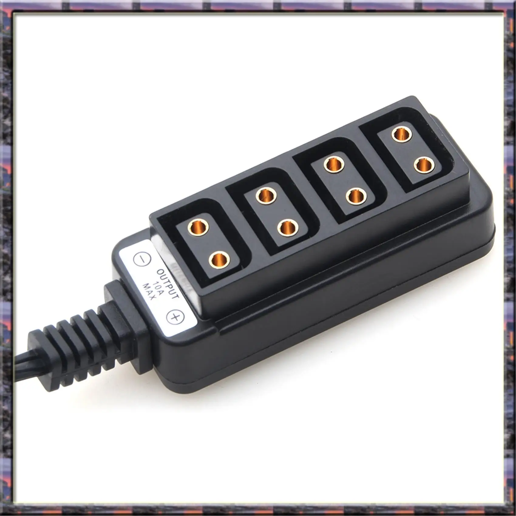 

2025 Новый мужской адаптер D-Tap B типа Power Dtap на 4 женских адаптера P-Tap Ptap с D-Tap на Lp-E6 полностью декодированный адаптер для пустышки батареи