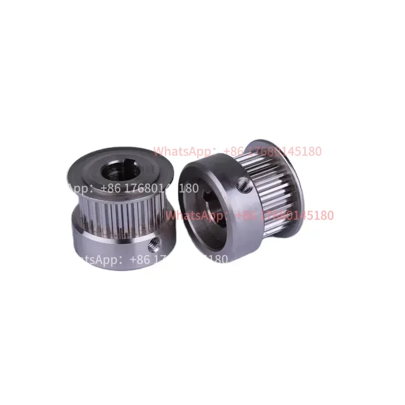 HTD 5M/8M Alloy Steel Synchronous Pulley, OEM Custom Machining, Anodized Surface Finish