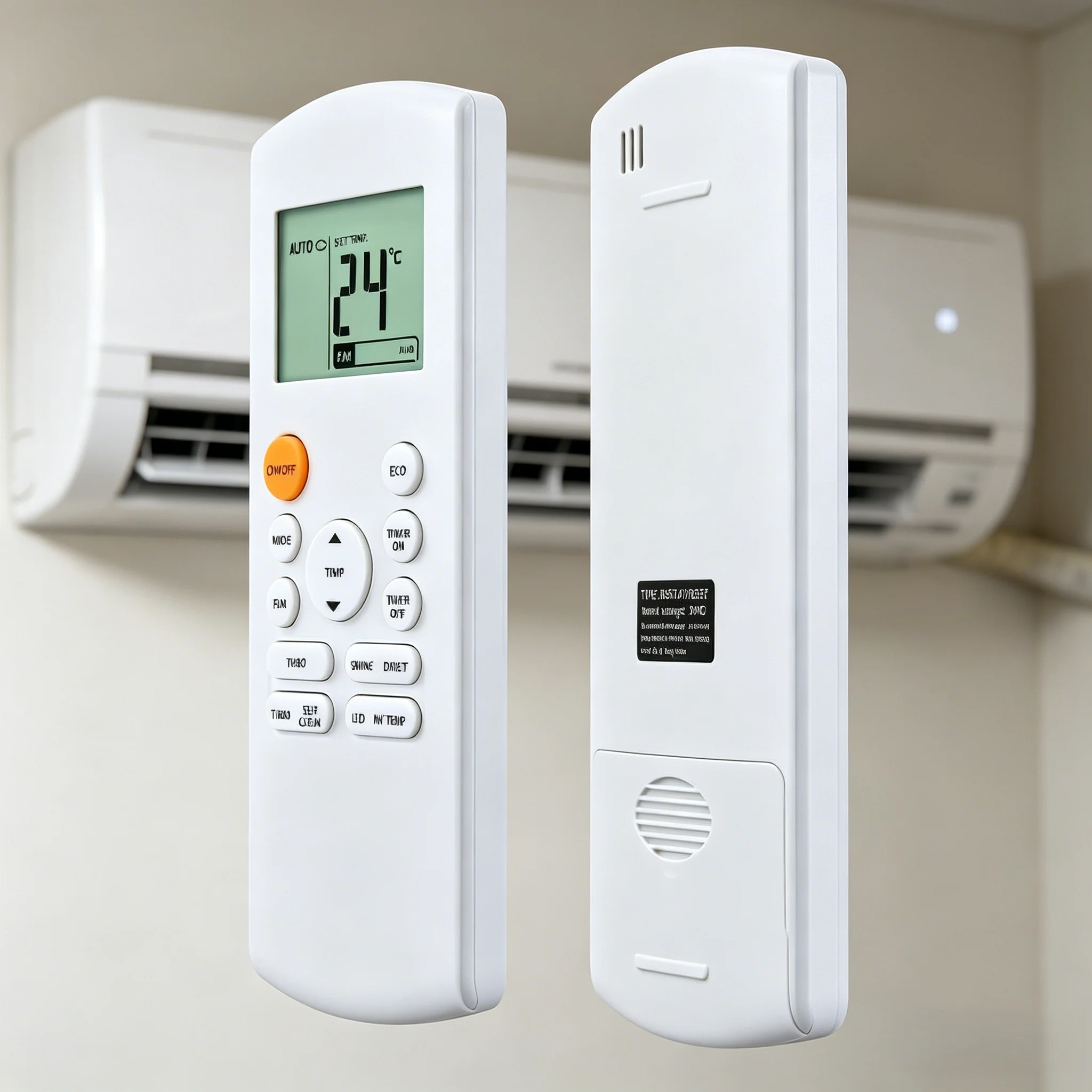 

Simple Air Conditioner Remote Control RG57A7/BGEF - Long Range Transmission, Clear English Markings, Easy Operation Universal AC
