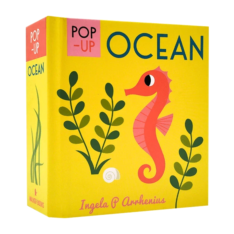 

Pop up Ocean,Baby Children's books aged 1 2 3, English picture book, 9781406365092