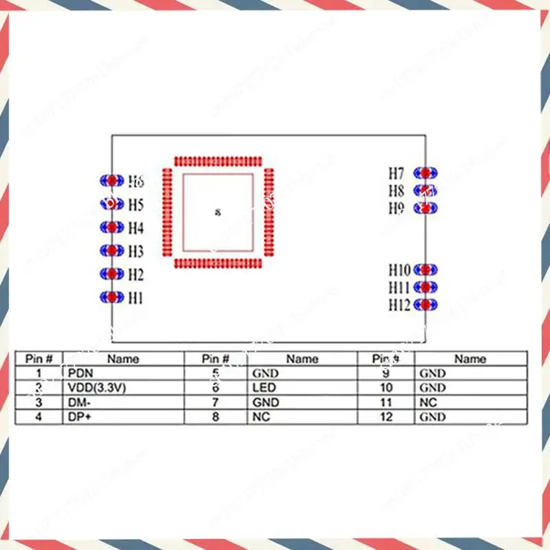 -A21Z 5X RTL8812AU BL-R8812AF1 Módulo Wifii Inteligente 1200M Frequência Dupla + AC de Alta Potência