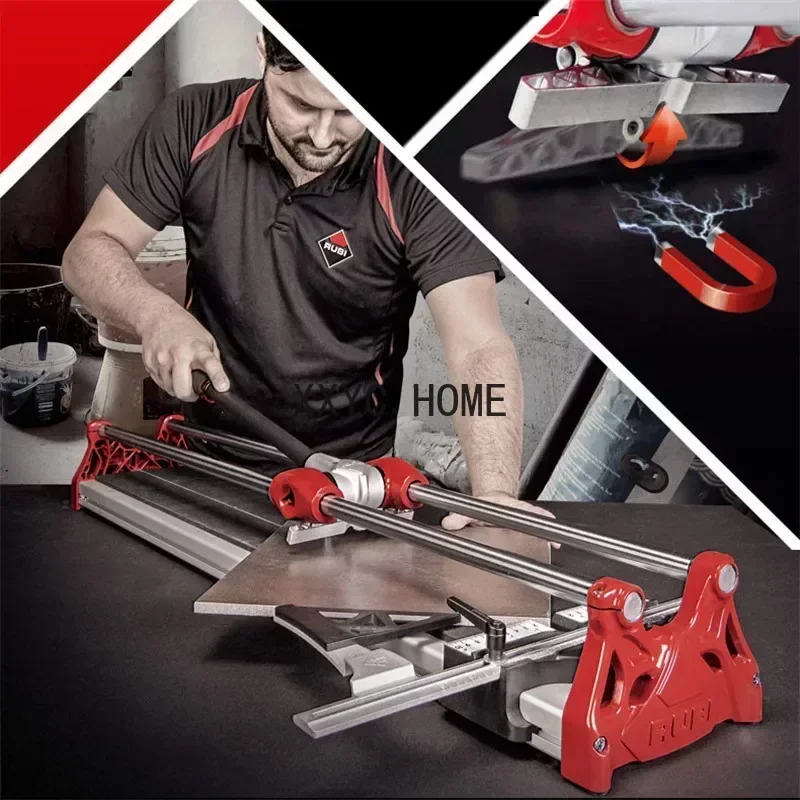 Rubi 1200 Manual Tile Cutter Brick Polished Tile Ceramic Cutting Tool Push-type High Precision Cutting Machine Table