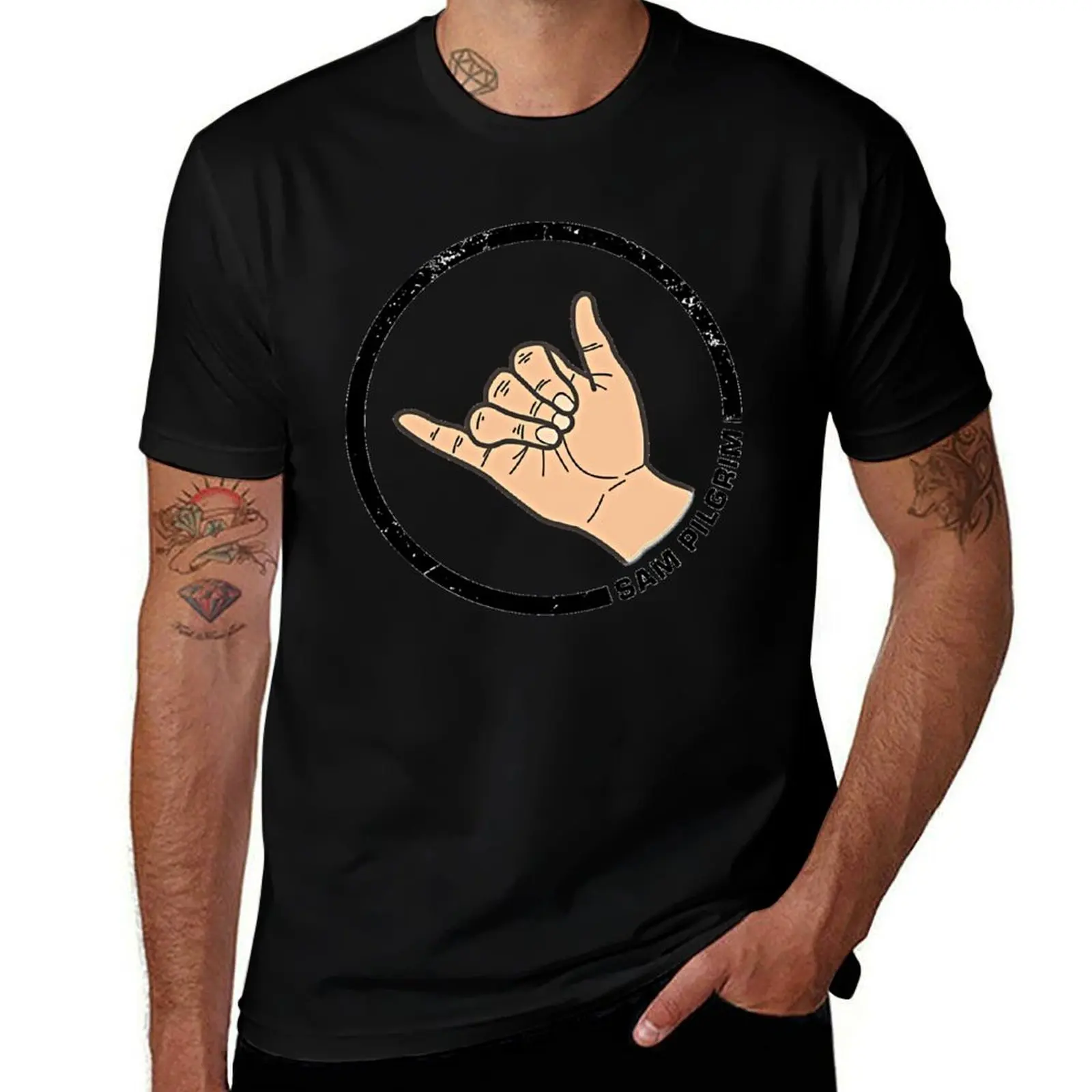 Sam Pilgrim T-Shirt t shirt for man 100 percent cotton T-Shirt