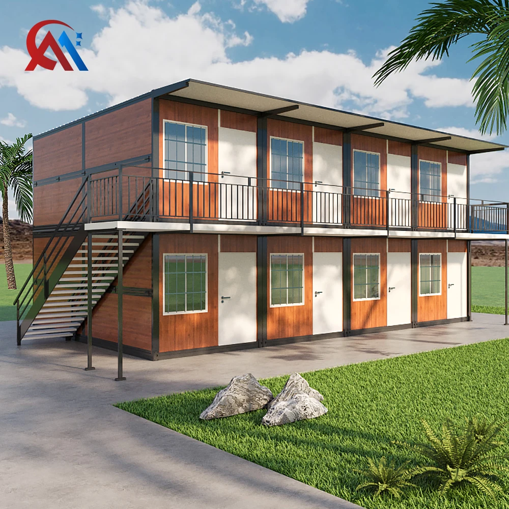 Folding Container House 40FT for Contractor Camp and Construction Site Quick Installation Steel Frame Project Supply