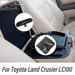 Reamocea 1Pc Center Console Latch Clip Armrest Box Upper/Lower Buckle Lock Fastener For Toyota Land Crusier LC100 Lexus LX470