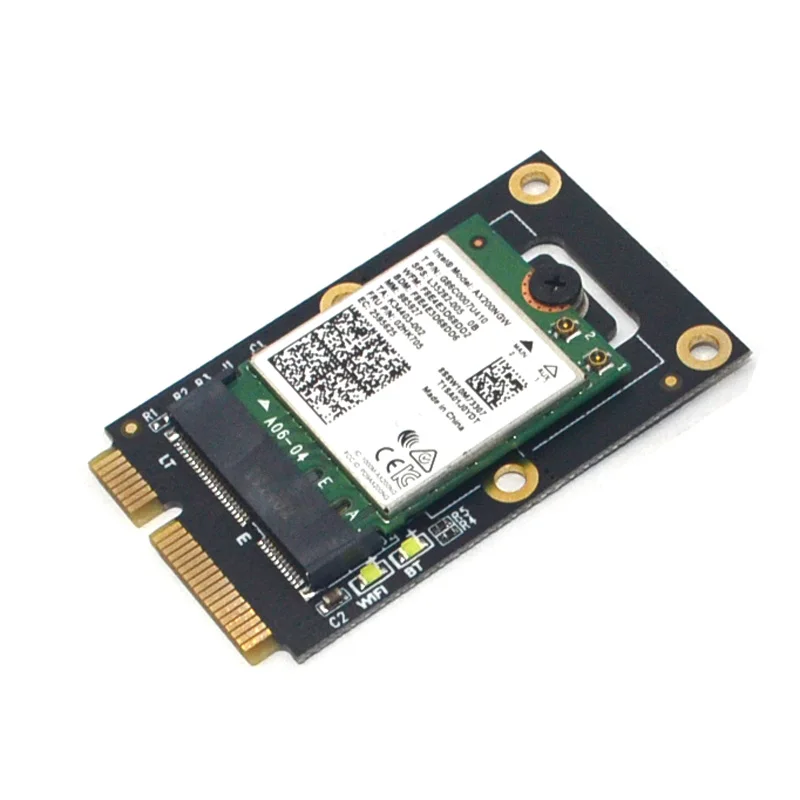 M.2 Wifi Adapter M.2 NGFF to Mini PCI-E Adapter For M.2 Wifi Bluetooth Wireless Wlan Card Inte l AX200 9260 8265 8260 For Laptop