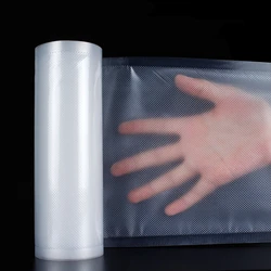 Nylon Food Vacuum Bag, Saco de manutenção fresco selado, 500cm Rolls, Saco de armazenamento para embalagem a vácuo, Saco de plástico