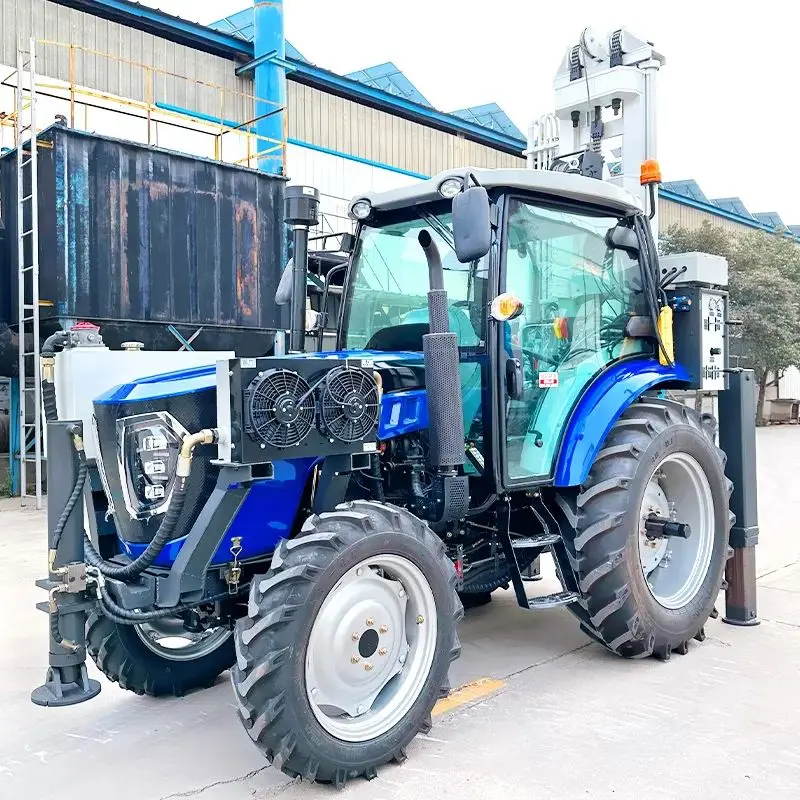 

Customized Low Maintenance Cost Tractor Mounted Borehole Mining Pneumatic DTH Water Well Drilling Rig