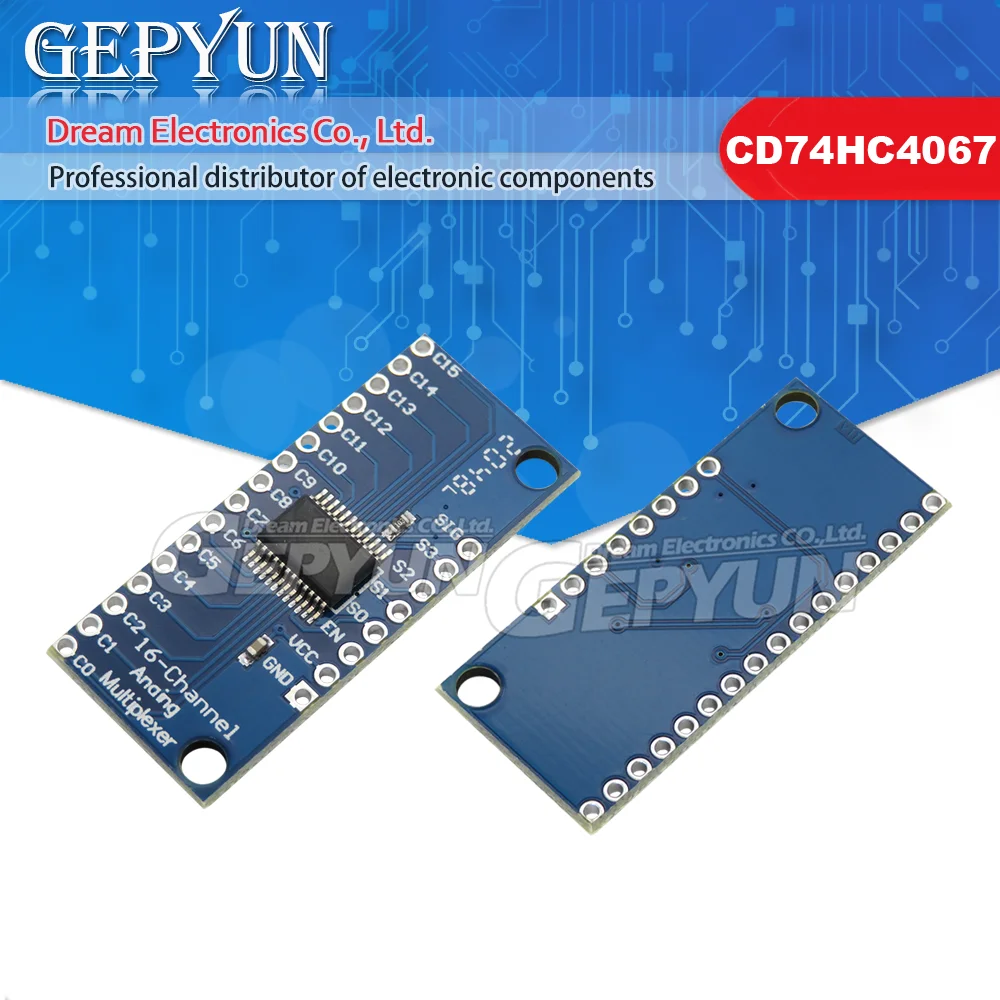 CD74HC4067 16-Channel analog digital multiplexer breakout board module 74HC4067 smart electronics board module for arduino