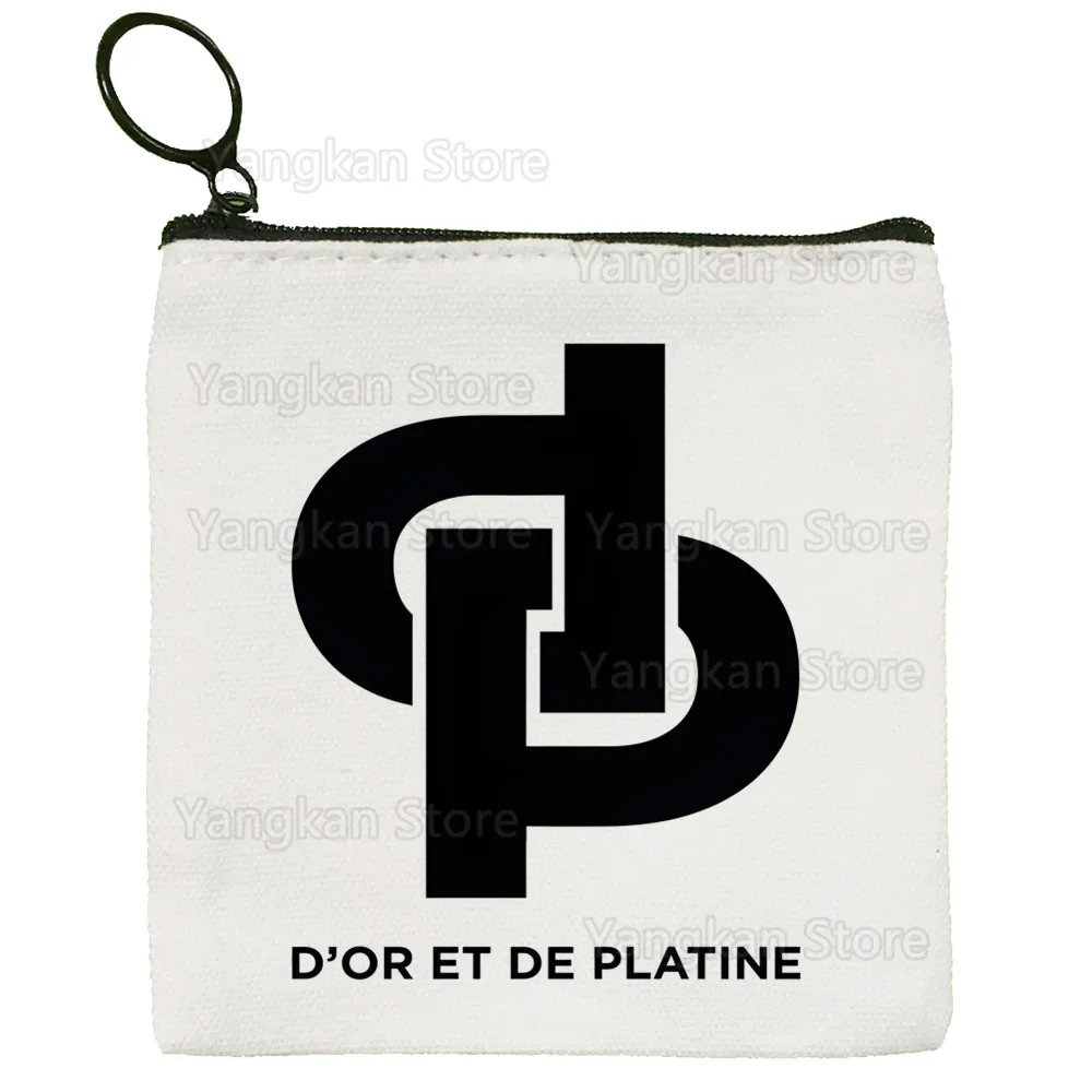 France Rapper Jul Sign Canvas Coin Purse Clutch Cloth Coin Purse Student Case Customization