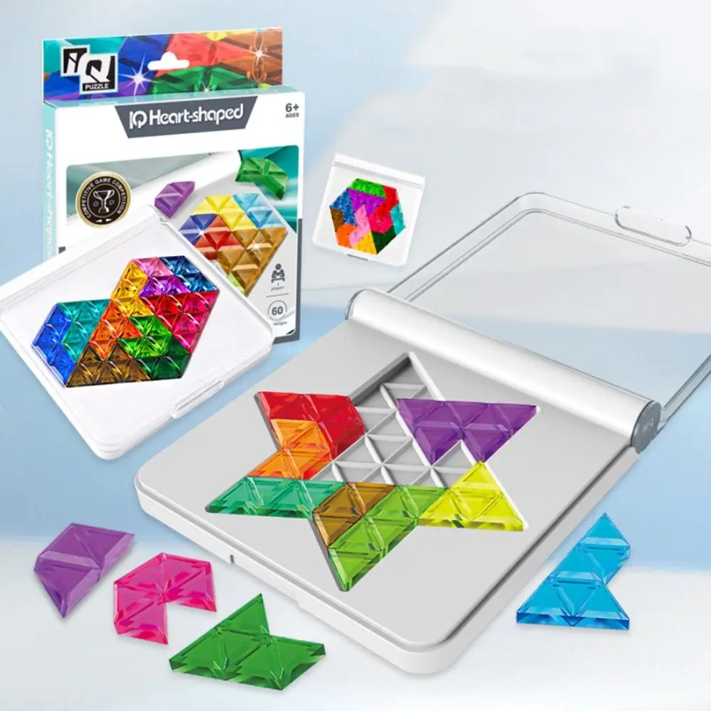 Trening myślenia logicznego Inteligentna wyprzedaż Tangram Zabawka Montessori Wiele kształtów Zabawne gry planszowe Nauka Sudoku Puzzle