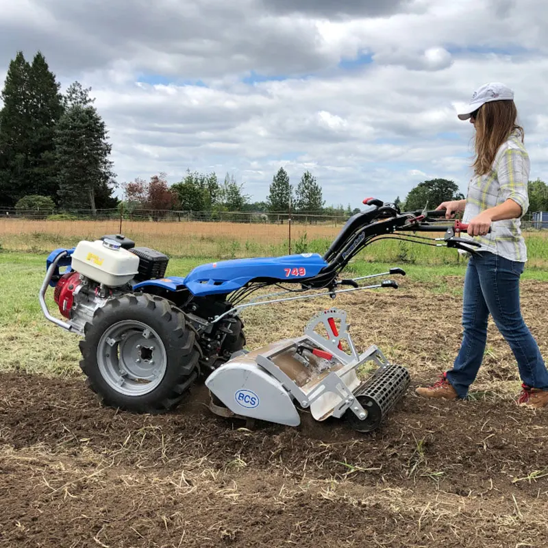 Farm mini walk behind tractor multipurpose traktor diesel engine small 15 hp 18hp 20hp two wheels hand walking tractor