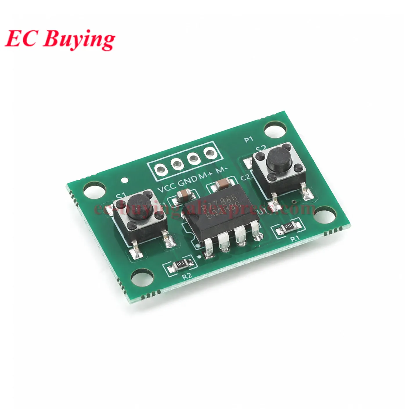 10Pcs/1pc DC 3-10V 800mA 3-12V 10A Motor Forward and Reverse Control Switch Two-channel Wired Remote Control Drive Circuit Board