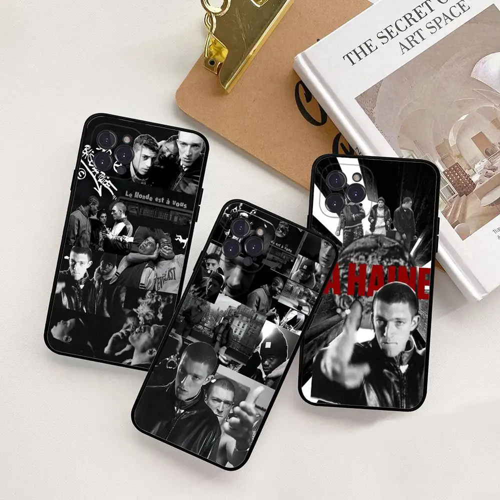 Klassische Film-La-Haine-Handyhülle für iPhone 16 17 Air 15 14 13 12 11 Pro Max 16E Plus Fundas