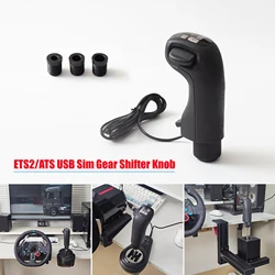 USB High Low Gear Shifter Knob For American/Euro Truck Simulator 2ATS ETS2 Scania PC Games for Logitech G923 G29 G27 G25 TH8A 8s
