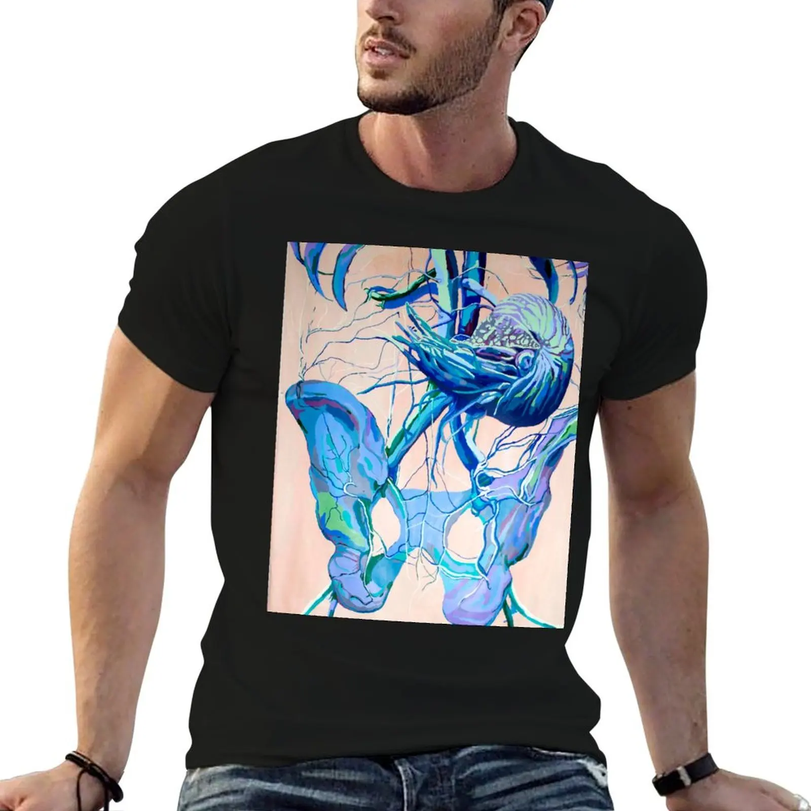 Aquarium T-Shirt basketball graphic tees customizeds graphic shirts plus size tops mens workout shirts