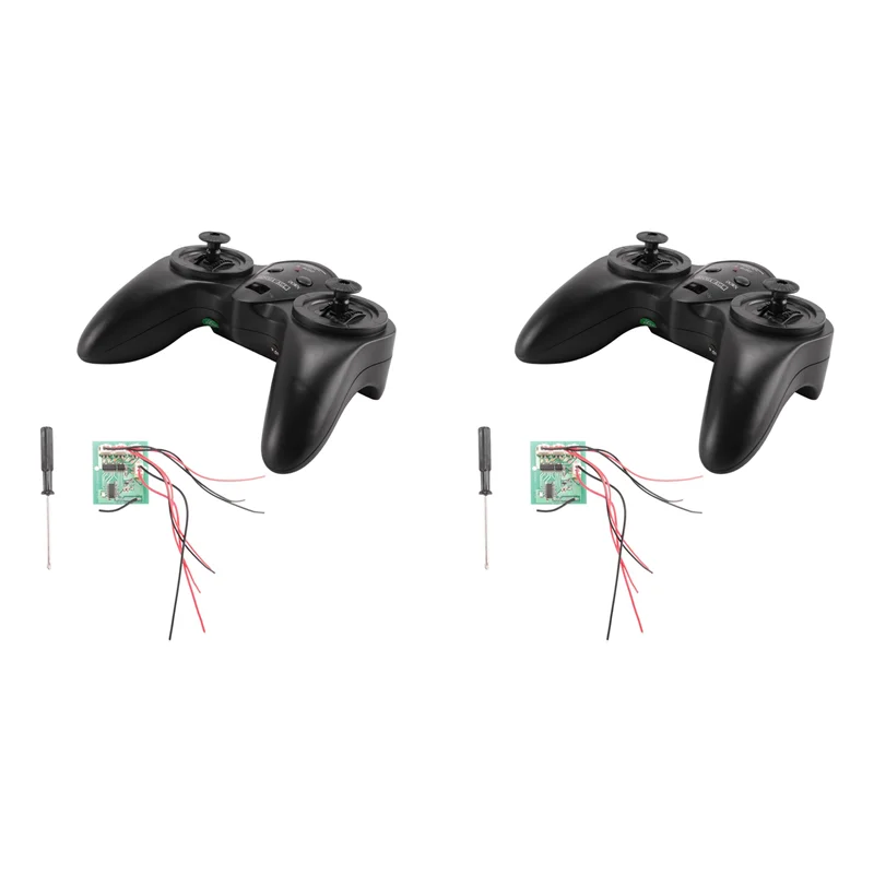 Smart-2X 6CH 2,4G control remoto transmisor de potencia receptor sistema de Radio para DIY RC barco coches 50M control