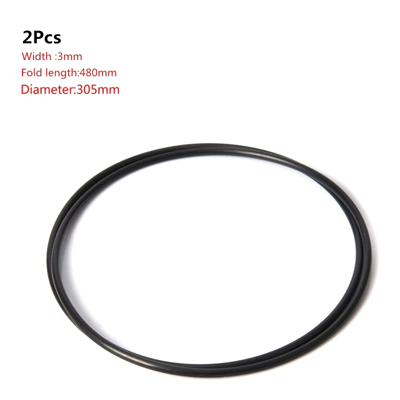 Universal 3mm Replacement Belt for Audio Tape Recorder Cassette Tape Recorder Machine Wear Resist Round Repair Belt 2pcs