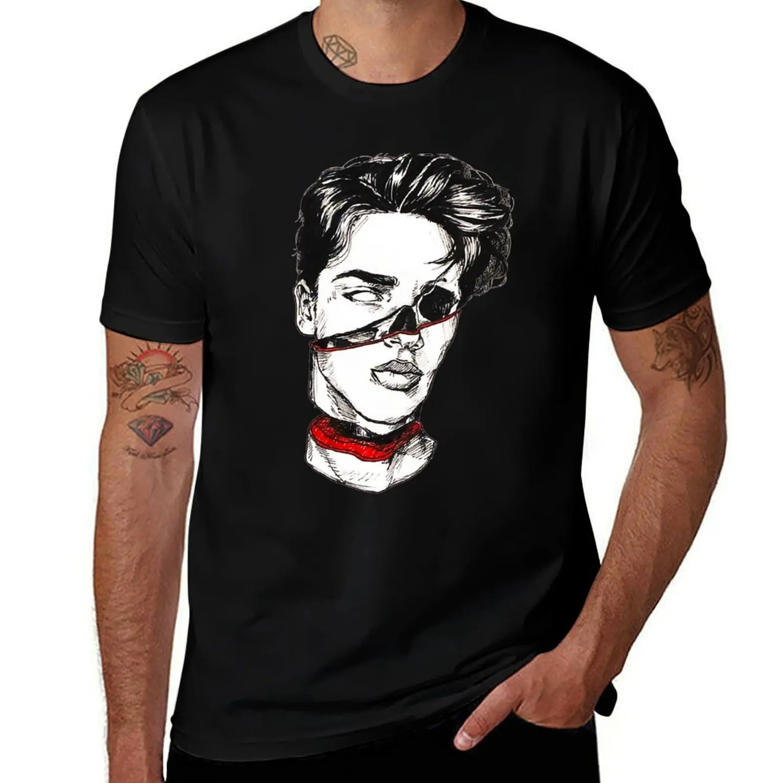 Slice T-Shirt Large Size Casual Short Sleeve Top T-Shirt